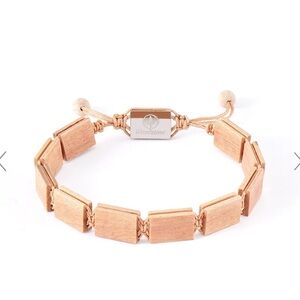NWT Woodstone Men’s Oasis Maple Bracelet with Silver Accents